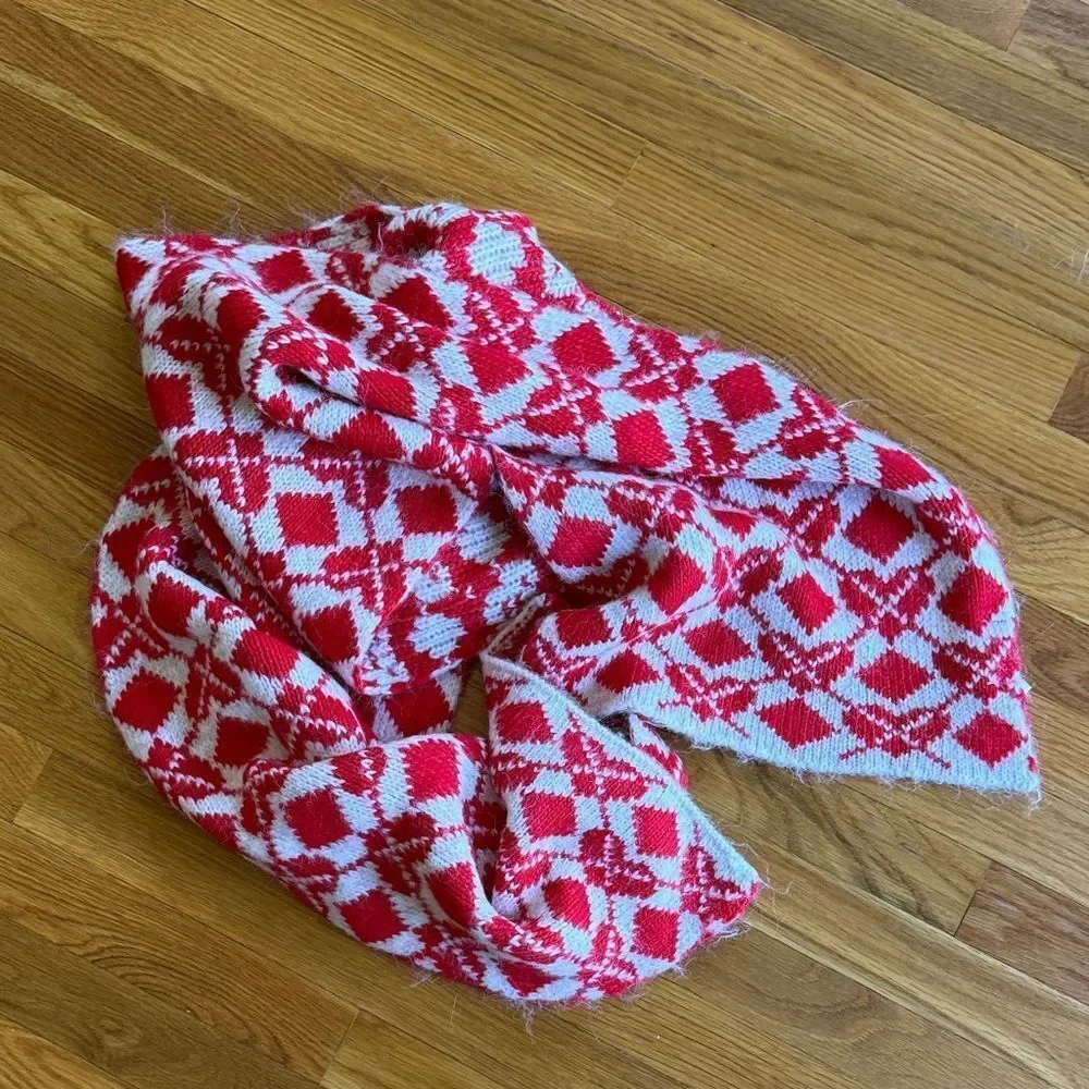 FREE PEOPLE  Matchback Scarf - Red